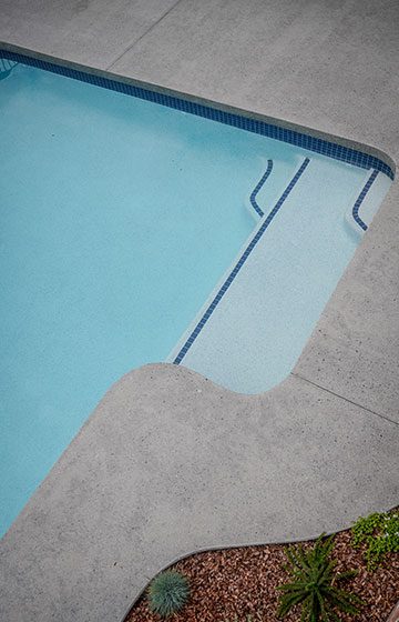 Concrete pool surrounds Gold Coast